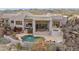 House with pool and spa, nestled in mountains at 13512 N Granite Way, Fountain Hills, AZ 85268