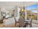 Bright dining area with mountain views at 13512 N Granite Way, Fountain Hills, AZ 85268