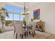 Elegant dining room with large windows and mountain views at 13512 N Granite Way, Fountain Hills, AZ 85268