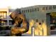 Bronze statue of a soldier saluting, in front of a Veterans Memorial at 13512 N Granite Way, Fountain Hills, AZ 85268