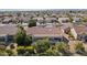 Aerial view of house with backyard and pool at 16220 W Red Rock Dr, Surprise, AZ 85374