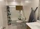 Bathroom with shower/tub combo, toilet and vanity at 18225 W Yavapai St, Goodyear, AZ 85338