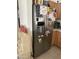 Stainless steel refrigerator with ice and water dispenser at 18225 W Yavapai St, Goodyear, AZ 85338