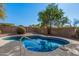 Inviting kidney-shaped pool in backyard setting at 19045 N 47Th Cir, Glendale, AZ 85308