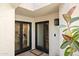 Private entry with double doors leading into the home at 2430 E Palo Verde Dr, Phoenix, AZ 85016