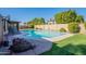 Relaxing pool area, perfect for entertaining and summer fun at 2454 W Hearn Rd, Phoenix, AZ 85023