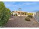 Landscaped backyard with gravel and drought-tolerant plants at 28365 N 124Th Dr, Peoria, AZ 85383