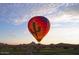 Hot air balloon ride over scenic desert at 28365 N 124Th Dr, Peoria, AZ 85383