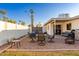 Spacious backyard with patio furniture and grill at 2916 S Price Rd, Tempe, AZ 85282