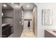 Interior view of the entryway with a coat rack and tile floor at 2916 S Price Rd, Tempe, AZ 85282