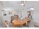 Dining area with a view of the living room and kitchen at 3270 S Goldfield Rd # 203, Apache Junction, AZ 85119