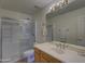 Clean bathroom with shower/tub combo and updated vanity at 35849 N 3Rd St, Phoenix, AZ 85086