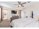 Main bedroom with ensuite bathroom and ample closet space at 36811 N El Morro Trl, San Tan Valley, AZ 85140