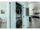 Convenient laundry room with stackable washer and dryer at 3707 N Marshall Way # 3, Scottsdale, AZ 85251