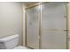 Bathroom with shower stall and toilet at 4200 N Miller Rd # 526, Scottsdale, AZ 85251