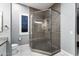 Modern bathroom with a large glass shower at 5063 E Reavis St, Apache Junction, AZ 85119