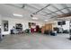 Spacious garage with ample storage shelving at 5063 E Reavis St, Apache Junction, AZ 85119