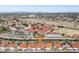 Aerial view showing home location near school and park at 5582 W Aster Dr, Glendale, AZ 85304