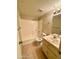 Bathroom with shower/tub combo and vanity at 7777 E Main St # 215, Scottsdale, AZ 85251