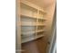 Well-lit pantry with ample shelving for storage at 7777 E Main St # 215, Scottsdale, AZ 85251