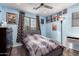 Bright bedroom with a double bed and window at 850 E Del Rio St, Chandler, AZ 85225