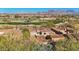 Aerial view of community, showcasing homes and golf course at 8534 E Angel Spirit Dr, Scottsdale, AZ 85255