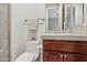 Well-appointed bathroom with toilet and modern vanity at 8534 E Angel Spirit Dr, Scottsdale, AZ 85255