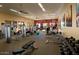 Fitness center with various exercise equipment at 8725 E Indigo St, Mesa, AZ 85207