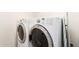 Bright laundry room with washer and dryer included at 8725 E Indigo St, Mesa, AZ 85207