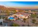 Single-story home with a private pool and desert views at 9505 E Superstition Mountain Dr, Gold Canyon, AZ 85118