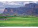 Mountain views from a golf course at 9505 E Superstition Mountain Dr, Gold Canyon, AZ 85118