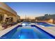 Expansive pool and spa, perfect for entertaining at 9505 E Superstition Mountain Dr, Gold Canyon, AZ 85118