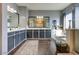 Elegant bathroom with double vanity, soaking tub, and shower at 9778 E Barley Rd, Florence, AZ 85132