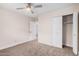 Light and airy bedroom featuring a large closet at 980 Castillo E Dr, Litchfield Park, AZ 85340