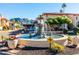 Circular fountain in community courtyard at 10410 N Cave Creek Rd # 2060, Phoenix, AZ 85020