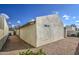 Landscaped backyard with gravel and stucco walls at 11616 N 30Th Ln, Phoenix, AZ 85029