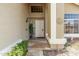 Front entry with stone pathway and landscaping at 1209 N Newport St, Chandler, AZ 85225