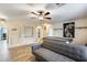 Upstairs game room features a pool table, seating area, and plenty of space for entertainment at 14206 W Mandalay Ln, Surprise, AZ 85379