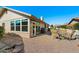 Inviting patio with seating area, perfect for outdoor dining at 1498 Leisure World --, Mesa, AZ 85206