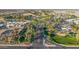 Aerial view of community entrance and landscaping at 17200 W Bell Rd # 517, Surprise, AZ 85374