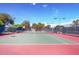 Well-maintained tennis court with ample space for recreation at 18840 N 83Rd Ln, Peoria, AZ 85382