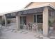 Covered patio with seating area, perfect for outdoor dining at 2425 E Durango Dr, Casa Grande, AZ 85194