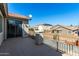 Private deck with views of surrounding homes at 25822 W Magnolia St, Buckeye, AZ 85326