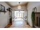 Open living room with French doors leading to a sunroom at 3013 W Phelps Rd, Phoenix, AZ 85053