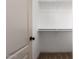 Large walk-in closet with double hanging rods at 30773 N 129Th Ave, Peoria, AZ 85383