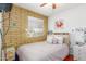 Charming bedroom with a queen-size bed and stylish wall art at 3136 W Sunnyside Ave, Phoenix, AZ 85029