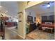 View of bedroom from hallway, showcasing southwestern style decor at 3818 N Kalispell Ct, Casa Grande, AZ 85122