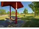 Community park with covered picnic table and grill at 4116 E Sunnyside Dr, Phoenix, AZ 85028