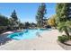 Inviting community pool with plenty of space for relaxing at 4116 E Sunnyside Dr, Phoenix, AZ 85028