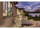 Outdoor kitchen with grill and dining area at 5712 E Calle Camelia --, Phoenix, AZ 85018